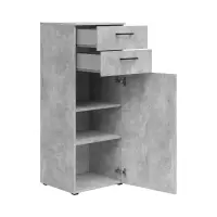 Cómoda MultiDo 45 cm con puertas y 2 cajones atelier claro