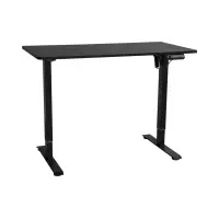 Escritorio gaming Emil 2 con regulación eléctrica 120 cm negro