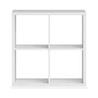 Estantería Style 77 cm con 4 estantes blanca