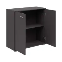 Armario Noeda 71 cm con 2 puertas grafito