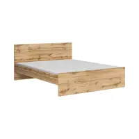 Cama Nuis 160x200 roble wotan