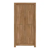 Armario de dos puertas Gent 98 cm roble stirling