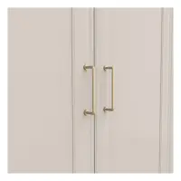 Armario de cuatro puertas Anga 210 cm cachemira