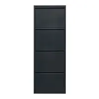 Zapatero Fly 50 cm con 4 puertas antracita