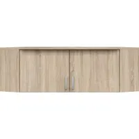 Altillo rinconero para armario Brando 165 cm con 2 puertas roble sonoma
