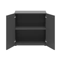 Armario System 64 con 2 puertas grafito