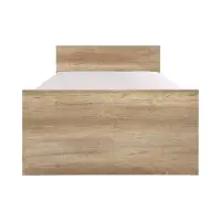 Estructura de cama Malcolm 90x200 roble canyon monument