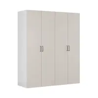 Armario modular Flex 200 cm con 4 puertas cachemira