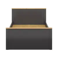 Cama Hesen 120x200 grafito