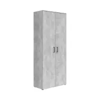 Стелаж MultiDo 80 см з 2 дверцятами світлий ательє