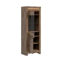 Vitrina Torin 71 cm con 2 puertas roble ribbeck marrón