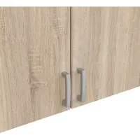 Altillo para armario Brando 136 cm con 3 puertas roble sonoma