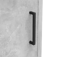 Estantería de esquina MultiDo 71,5x71,5 cm con puertas atelier claro