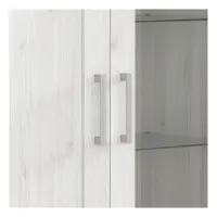 Vitrina Romance 93 cm con 2 puertas alerce sibiu claro