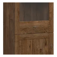 Vitrina Patras 63 cm con 2 puertas roble april