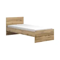 Cama Zele 90x200 roble wotan