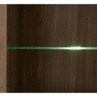 Witryna Balin 68 cm z drzwiami dąb monastery/dąb czarny