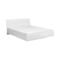 Cama Azteca Trio 160x200 blanco brillo