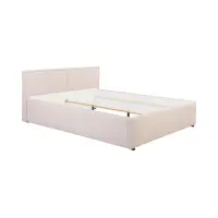 Cama tapizada Nedin 160x200 beige