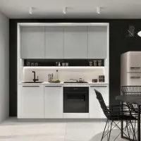 Paneles de acabado para cocina Milino 210 cm blanco alpino