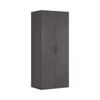 Armario de dos puertas Flex 100 cm grafito