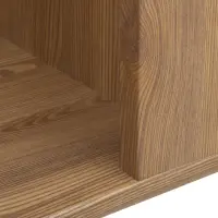 Estante de pared Bergen 156 cm alerce sibiu dorado