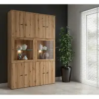 Armario System 64 con 2 puertas roble coast evoke