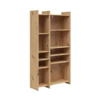 Estantería Benny 80 cm 8 estantes roble artisan