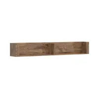 Estante de pared Torin 180 cm roble ribbeck marrón