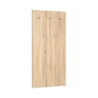 Perchero de pared para recibidor Nepo Plus roble sonoma