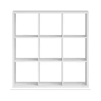 Estantería Style III 112 cm con 9 estantes blanco