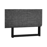 Sofá rinconera derecho Aragon convertible con reposacabezas y asiento regulables gris