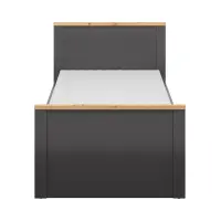 Cama Hesen 90x200 grafito