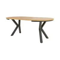 Mesa extensible Eland 100/150/200x100 roble wotan