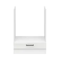 Mueble de cocina para horno encastrable Junona Line 60 cm brillo tiza