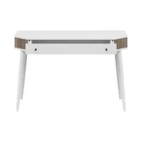Tocador Capri 120 cm con cajón blanco/roble flagstaff oscuro