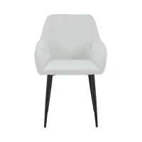 Silla tapizada Stu beige