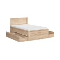 Cama Kaspian T 120x200 roble sonoma