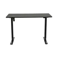 Escritorio gaming Emil 2 con regulación eléctrica 120 cm negro