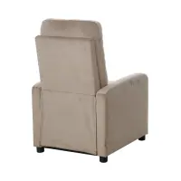 Sillón tradicional Monti con función relax beige