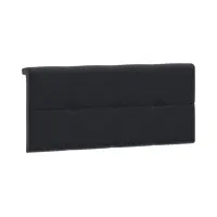 Panel tapizado para cama Tetrix 90 cm negro