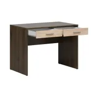 Escritorio Nepo Plus 100 cm con 2 cajones roble noble/roble sonoma