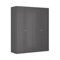 Armario modular Flex 200 cm con puertas grafito