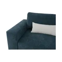 Sofá de tres plazas Kizo convertible turquesa