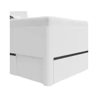 Кровать Saturn 160x200 с 3 ящиками белая