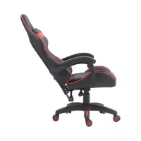 Silla gaming X-Play con cojines negro-roja