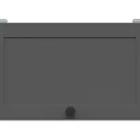 Шкаф кухонный верхний Junona Line 50 см откидной графит