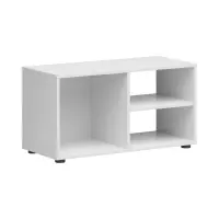 Mueble RTV Neno 80 cm con estantes blanco