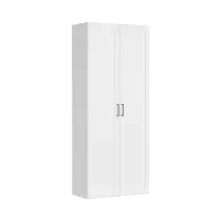 Armario de dos puertas Flex 100 cm blanco