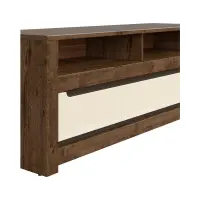 Mueble TV Ruso 149 cm con 3 cajones roble april/brillo perla